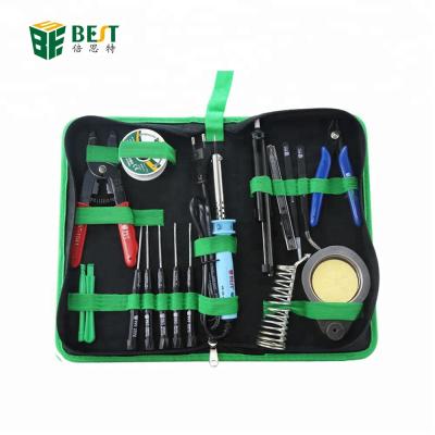 China Phone Repair BST-113B Mobile Phone Repairing Tools Repair Kit With Soldering Iron Set For Repair for sale