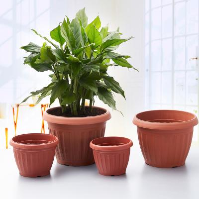 China CLASSIC Hot Sale Plastic Clay Pots Vintage Gardening Terracotta for sale