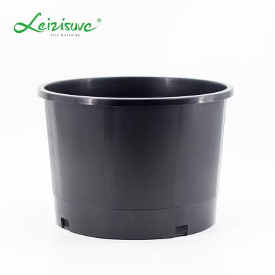 China Modern Classic Planting 3 Gallon Black Nursery Flower Pot For Garden Plant Pot for sale