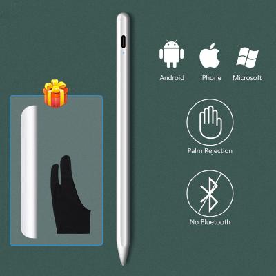 China Mobile Phone 2 Generation Digital Lapiz Tactil Touch Screen Stylus Pen Pencil For Apple iPad Smart Capacitive Active Tablet for sale