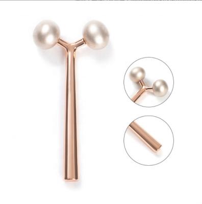 China Skin Care Rose Gold Facial Sculpting Tool Cryo Sticks Ice Globes for sale