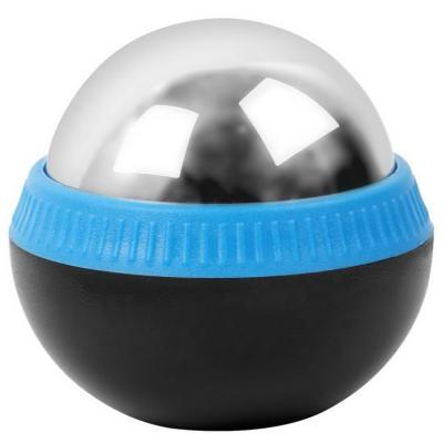 China Freeze Inside 70mm Self Massage Tool Ice Cold Physiotherapy Pain Relax Stainless Steel Hand Held Message Ball for sale