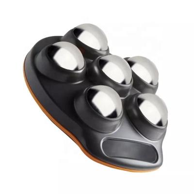 China Hot Sale PP Amason Rolling Ball Foot Massager Stainless Steel Roller Six Bead Massager Fitness Foot Massage for sale