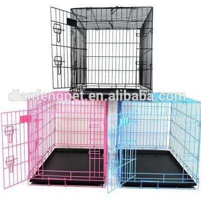 China Sustainable Factory China Iron Cheap Large Door Dog Cages for sale