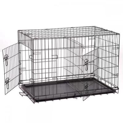 China China Viable Large Double Doors Cheap Metal Wire Dog Cage Large for sale