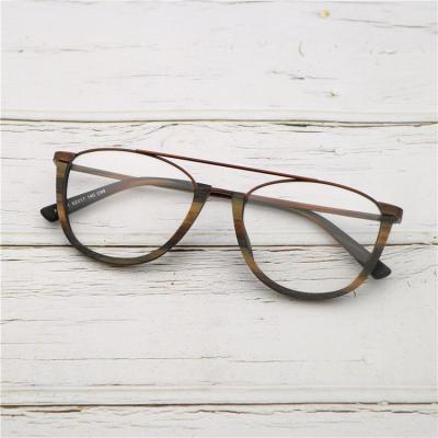 China Popular Optical Eyeglasses Wooden Eyeglasses Frame Men Optical Glasses for sale