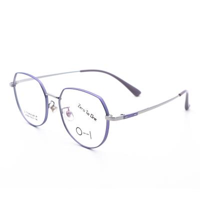 China New Design High Quality Titanium Optical Eyewear Glasses Retro Retro Optical Eyewear for sale