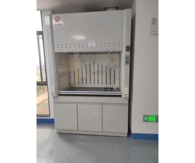 China Gray White Colour Lab Fume Hood With Ducted Ventilation System en venta