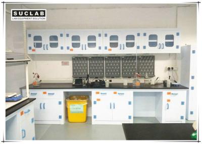 China Corrosion Resistant Chemical Lab Furniture With PP Countertops And Shelves In Laboratory for sale