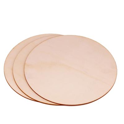 China Europe Gifts And Disc Square Crafts Unfinished Natural Round White Star Wood Circle Slices Wood Cutouts for sale