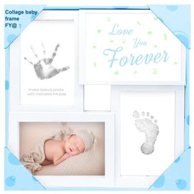 China 100% Eco-Freindly Clean-touch Protection Newborn Inkless Baby Handprint or Footprint Baby Photo Sight Safe Ink Pad for sale