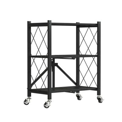 China Contemporary Warehouse Room Mobile Cart Storage Rack Shelves Commodity Rack for sale