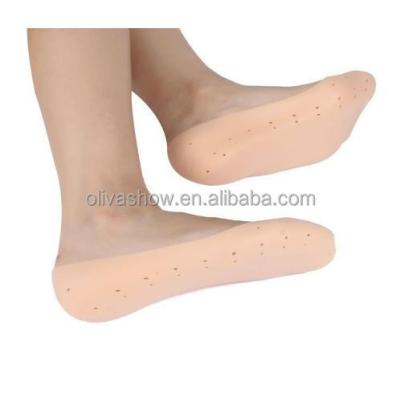 China Foot Moisturizing Spa Sock Silicone Boat Sock Gel Anti-Slip Breathable Sock for Cracked Heels Feet Skin Care Foot Spa for sale