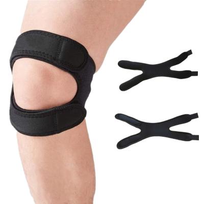 China Daily Use Neoprene Adjustable Knee Brace Ties Patellar Tendon Support Knee Band For Sports for sale