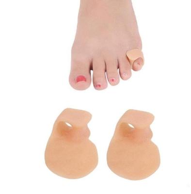 China Hallux Valgus Finger Pinky Thumb Corrector Straightener Foot Care Toe Gel Bunion Protector Separator Little Toe for sale