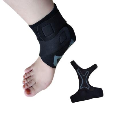 China Breathable Neoprene Ankle Support Compression Ankle Brace Sprain Elastic Foot Wrap Sleeve For Plantar Fasciitis Sports Protect for sale