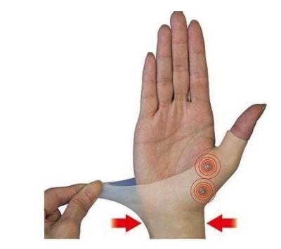 China Hand Massage Silicone Elastic Gel Wrist Brace Thumb Support Hand Arthritis Pain Relief Magnetic Wrist Gloves for sale