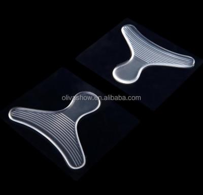 China Gel Heel Liner Insert Sticker Foot Insole Protector Pad Shoe Grip Shoe Grip High Heel Back Protector for sale