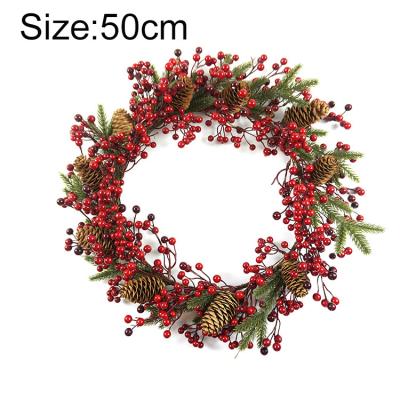 China 50cm Holiday Fresh Flower Artificial Garlands Rose Garland YT-18103 for sale