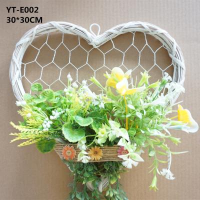 China Wooden Decor Yating Multi Color Wholesale Easter Ornament Decoration Hanging for sale