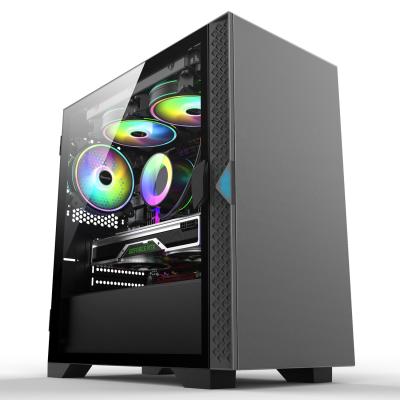 China With Side Panel Window Mid-Tower Desktop PC Computer Case Gaming PC CASE NEW Arrival for sale