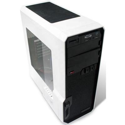 China With High Placed Cabinet Side Panel Window Products Business Game PC Cash Desk Weekly Desk With USB 3.0 for sale