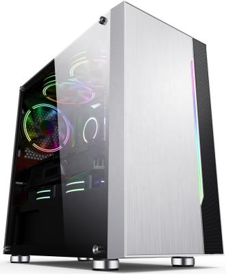 China Gray Tempered Glass acrylics or sideboard most popular high quality mini matx case PC case OEM gaming computer case for sale