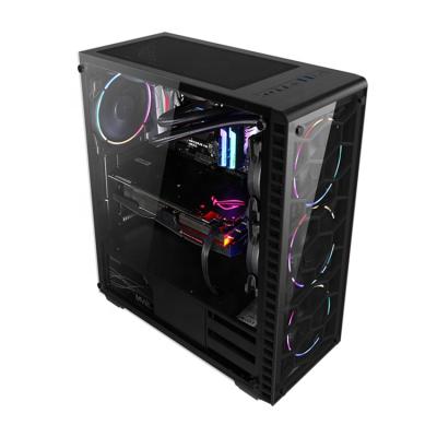 China With Side Panel Window Tempered Glass ATX Case Gaming Computer Case Gabinete Gamer PC Case High Quality for sale