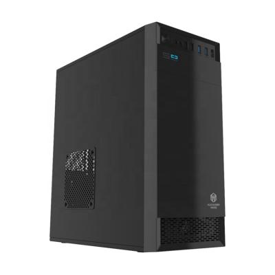 China With Power Supply Entry Level Desktop ATX Tower PC Case Chassis Computer Case Set with PSU. for sale