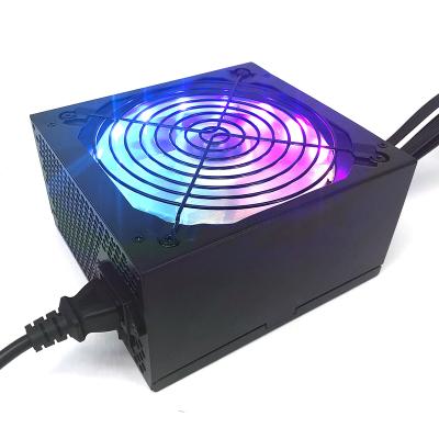 China PSU Desktop PSU FAN Power Supply Power 400W 500W 600W ATX Power Supply Good Performance Computer Case RGB for sale