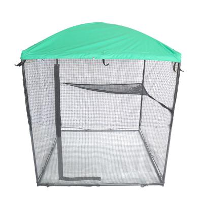 China Customized Large Breathable Design Bird Cage Breeding Bird Cage Outdoor Pet House For Sale for sale