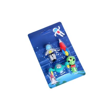 China Astronaut Kids Kawaii Office Eraser Stationery Cartoon Eraser 2021 New for sale