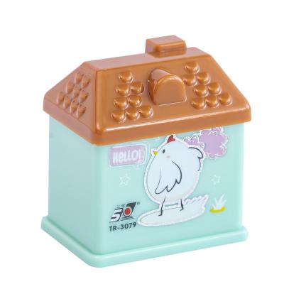 China School Children Cartoon Cute Home Double Hole Student Pencil Sharpeners for sale