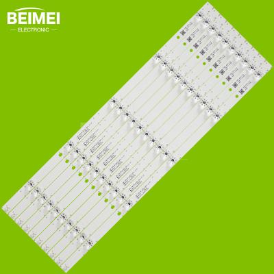 China Residential Led TV Backlight HOURS-T38L-10X5-MCPCB 18MM-V1-120 LED Strip For MI L55M5-AQ 10pieces/set TV Backlight Strip for sale