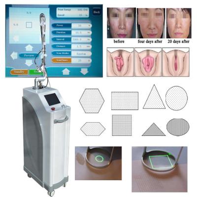 China factory price Fractional co2 laser machine CO2 laser scar removal CO2 Russian Spanish for sale