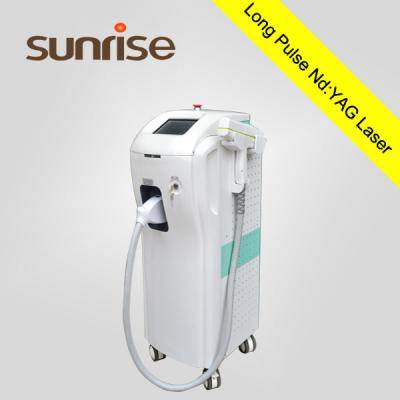 China Vascular lesion treatment and hair removal of long pulse laser generator machine for sale