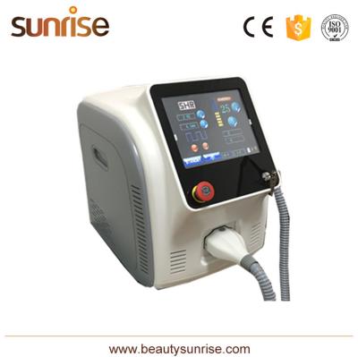 China Stationary 808 nm shr ipl laser, 1200W painfree ipl laser hair removal, ipl shr hair removal machine for sale