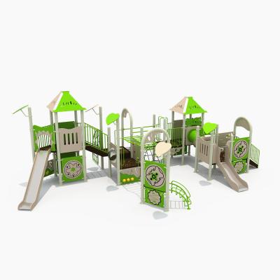 China YY-PE32 PE Castle Mountain Big Large Playground Commercial Children Plastic King Outdoor HDPE Plastic Slide for sale