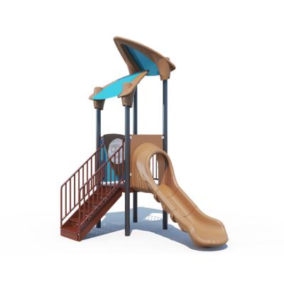 China Cheap playground equipment 5 YY-SL09 for school garden child toy small outdoor playground for kids slipery skateboard kiddie slide for sale