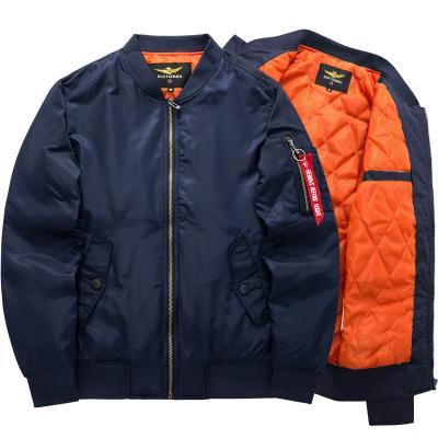 China Viable Big and Tall Men's College Viable Jackets Plus Viable Winter Bomber Casual Newcomer for sale