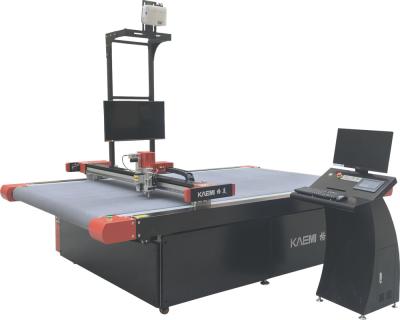 China Easy-to- Retail Cloth Cutting Machine Kaemi Cutter Digital Textile Plotter Spot Goods for sale