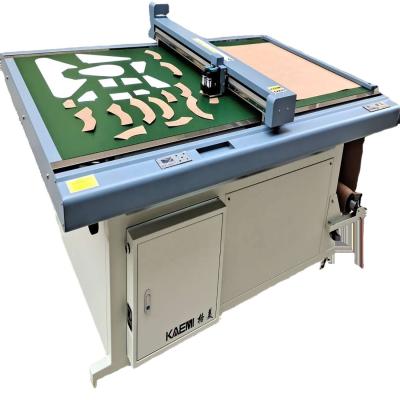 China Shoes KAEMI Fabric Template Plotter Flat Bed Garment Inkjet Cutter Graph Plotter for sale