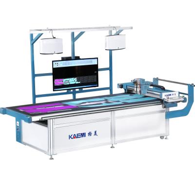 China Hotels Digital Cutter And Automatic Feeding Machine With Rotary Knife For Textile Cloth Apparel for sale