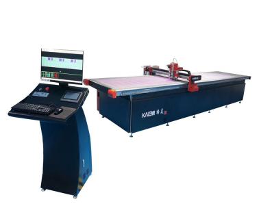 China 2518 Automatic Fabric Garment CNC Digital Cutting Machine Max 35mm Cutting Depth for sale