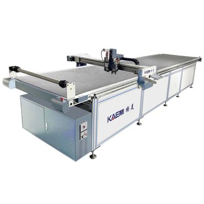 China 2500*1600mm Alcance de corte cama de corte de una sola capa CNC torno cortador digital para el corte en venta