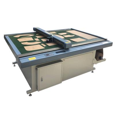 China Flatbed Printer Plate Type KAEMI Paper Pattern Plotter for Kraft and White Paper Cutting for sale