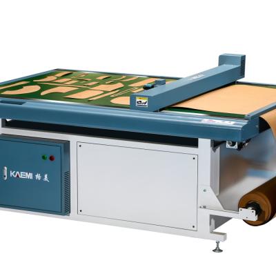 China 412 KG Manufacturing Plant Hot 1215 Size Paper Board Flatbed Paper Pattern Inkjet Printing Cutting Machine for sale