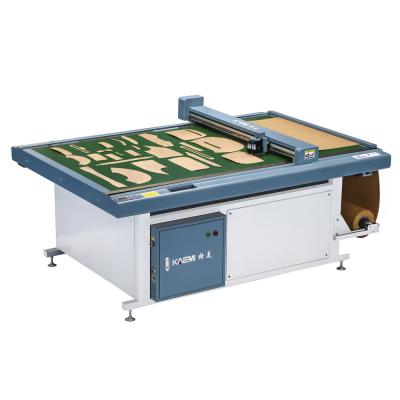 China Dual Head HP45 Tungsten Steel Blade Flatbed Cutter Plotter 1500x1000mm ISO9001 Te koop