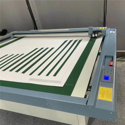 China Stoffenpatroon Papierpatroon snijmachine Kleding Kleding Flatbed Inkjet Cutter Te koop