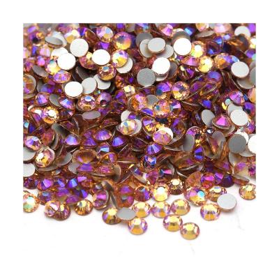 China Best Quality Nail Art Crystals Rhinestones Rhinestones Wholesale Nail Art Fix Rhinestones Flatback Not Hot Crystals Flatback for sale